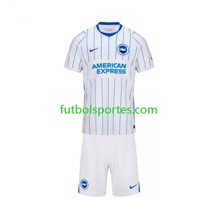 Camiseta Brighton Hove Albion Niño Segunda Equipación 2026/2027 Camiseta Brighton Hove Albion Niño Segunda Equipación 2026/2027